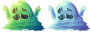 Green Slime Monster , Png Download - Slime Monster, Transparent Png PNG image with transparent background