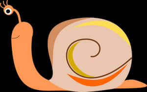 Colorful Cartoon Snail PNG