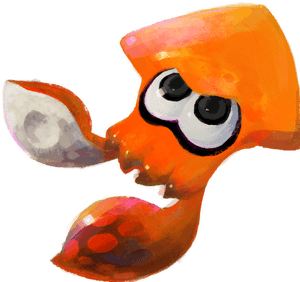 Inkling Squid Form Render By Nibroc-rock - Blue Splatoon 2 Squid, HD Png Download PNG