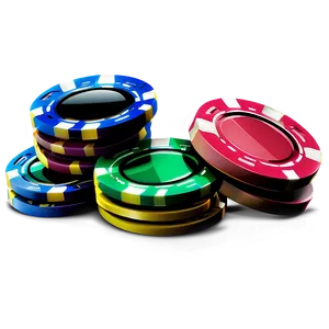 Colorful Casino Chips Png Hix PNG Image