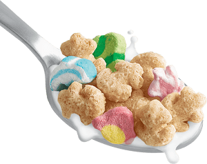 Colorful Cerealon Spoon PNG