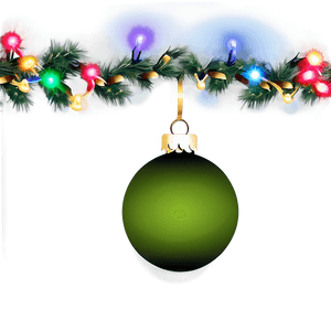 Colorful Christmas Lights PNG ssy PNG image with transparent background