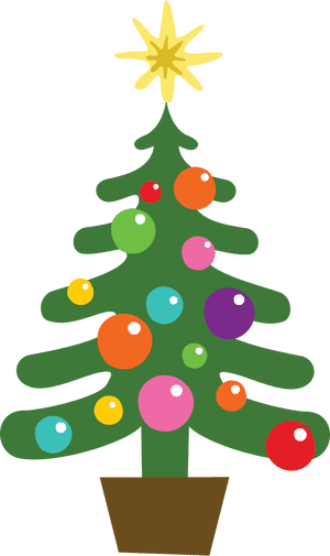 December Holidays Tree Clip Art Image Png - Christmas Holiday Clipart, Transparent Png PNG image with transparent background