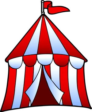 Colorful_ Circus_ Tent_ Illustration.png PNG Image