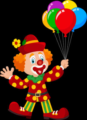 Clown Holding Balloon , Png Download - Clown With Balloons Clipart, Transparent Png PNG