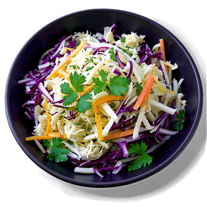 Colorful Coleslaw Salad PNG cvu30 PNG