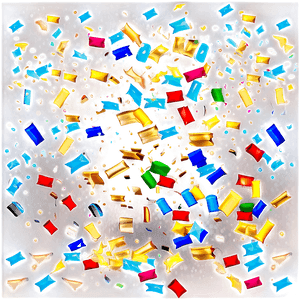 Colorful Confetti PNG xng PNG image with transparent background