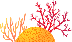 The Canary Under The Sea - Coral Reef Clipart Png, Transparent Png PNG image with transparent background