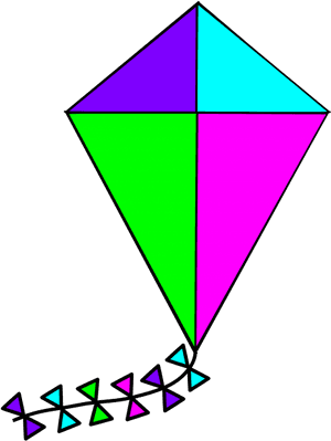 Kite Png Transparent Image - Kite Transparent Background, Png Download PNG with transparent background