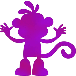 Colorful Dora The Explorer Monkey Png Transparent Image - Illustration, Png Download PNG image with transparent background