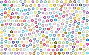 Colorful Dot Pattern Texture PNG Image