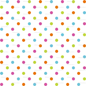 Colorful Dots Pattern Background PNG Image