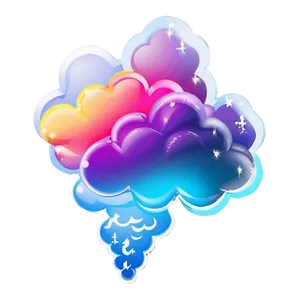 Colorful Dream Cloud Png 06282024 PNG Image