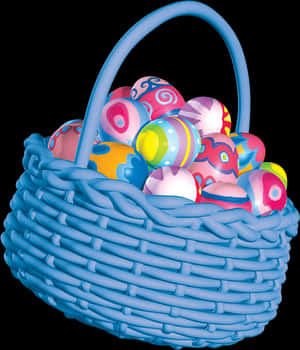 Easter Basket Png Photos - Clipart Easter Egg Basket, Transparent Png PNG image with transparent background