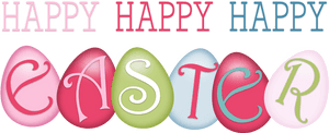 Happy Easter Detroit, Shelby Township, Clinton Township, - Word Happy Easter Clipart, HD Png Download PNG with transparent background