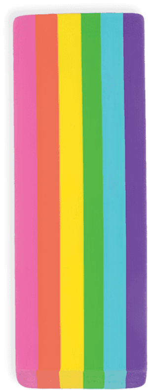 Clip Art Rainbow Eraser - Beautiful Bright Beautiful Amazon Rainbow Eraser, HD Png Download PNG