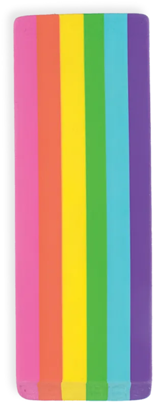 Colorful Eraser Stripes PNG Image