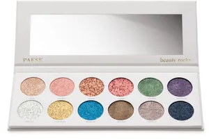 Colorful Eyeshadow Palette P A E S E Beauty Rocks PNG Image