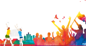 Colorful Festival Celebrationand Sports Event PNG image with transparent background