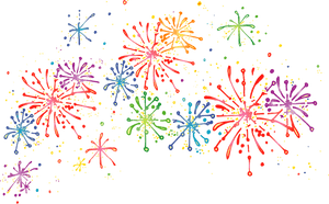Clip Art Transparent Background Fireworks, HD Png Download PNG with transparent background