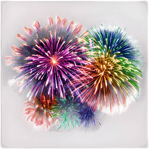 Colorful Fireworks PNG mbb PNG image with transparent background