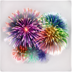 Colorful Fireworks Png Mbb PNG Image