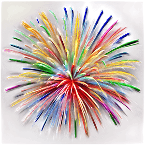Colorful Fireworks PNG pwq52 PNG image with transparent background