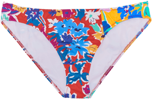 Enel Bikini Bottom Liberty Carmine & Soleil - California Waves Women's Rainbow Radio Strappy Bikini PNG