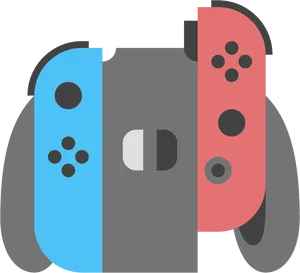 Colorful Game Controller Icon PNG Image