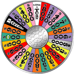 Wheel Of Fortune The Wheel, HD Png Download PNG with transparent background