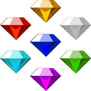 Chaos Emerald Png - Sonic And Chaos Emeralds, Transparent Png PNG with transparent background