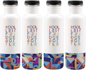 Tribal Fridge Stainless Steel Water Bottles, 750 Ml, - Steel Water Bottle For Fridge PNG with transparent background