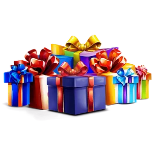 Colorful Gift Boxes Png Ljf PNG Image