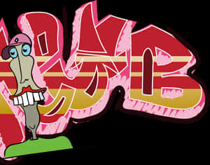 Colorful_ Graffiti_ Art_with_ Character PNG image with transparent background
