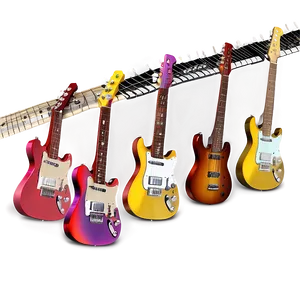 Colorful Guitar Strings Png Lys41 PNG Image