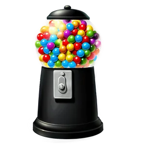 Colorful Gumball Machine Png Idr PNG Image