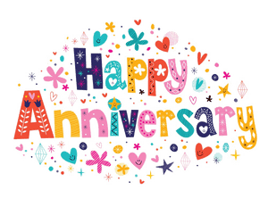 Happy Anniversary PNG Transparent Image PNG image with transparent background