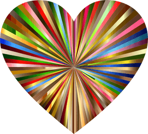 Starburst Heart - Graphic Design, HD Png Download PNG with transparent background