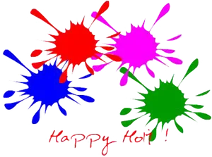 Colorful_ Holi_ Celebration_ Splashes PNG Image