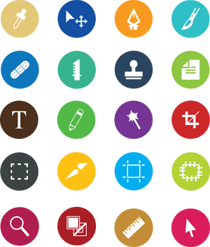 Adobe Illustrator Icons - Adobe Illustrator Tools Icon, HD Png Download PNG image with transparent background