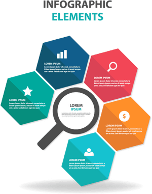 Infographic Elements Png - Vector Infographic, Transparent Png PNG with transparent background