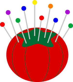 Thread Clipart - Clip Art Pin Cushion, HD Png Download PNG image with transparent background