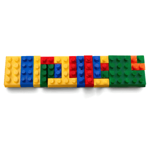 Colorful Lego Pieces PNG cqa PNG image with transparent background