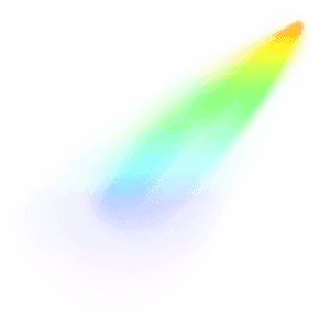 Realistic Rainbow Png - Rainbow Light Beam Png, Transparent Png PNG image with transparent background