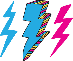 Clear Lightning Bolts, HD Png Download PNG