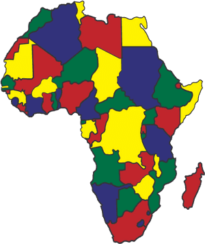 Area,africa,map - Africa Map Solid Color, HD Png Download PNG image with transparent background