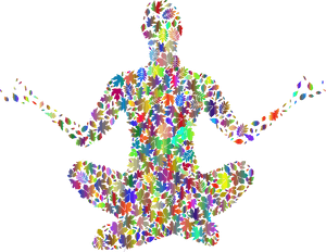 Yoga, Meditation, Zen, Leaves, Leaf, Autumn, Fall - Zen Graphics, HD Png Download PNG with transparent background