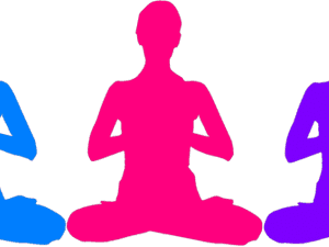Meditation Clipart Namaste Yoga - Person Meditating Transparent Background PNG with transparent background
