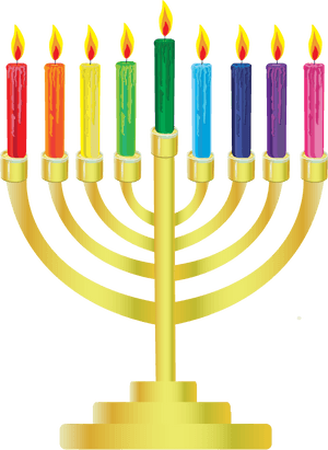 Play A Warm Chanukah - חנוכיה Png, Transparent Png PNG image with transparent background