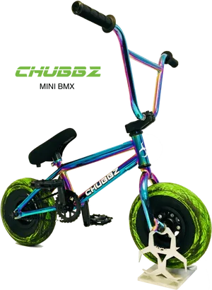 Colorful Mini B M X Bike PNG Image